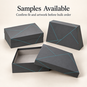 Boîte en papier trapézoïdale personnalisée en ardoise pour emballage de connecteurs avec logo OEM - Product Image 6
