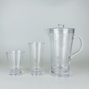 Pichet d'eau extérieur en plastique acrylique avec couvercle pour théières et bouilloires - Product Image 3