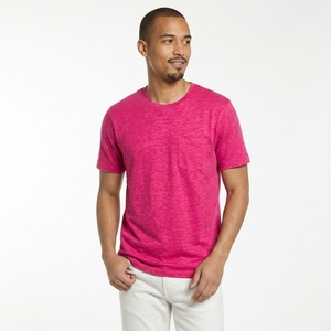 T-shirt Homme Oversize Vintage Délavé Coupe Boxy avec Poche Style Unique - Product Image 2