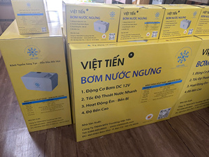 Bomba de Drenaje Cuadrada para Condensación de Agua de Aire Acondicionado Montada en Pared, Marca Viet Tien BN-5M, para Uso en Hospitales, Gimnasios, Escuelas y Parques - Product Image 5