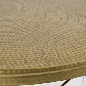 Mesa de Centro Moderna Redonda con Estructura de Alambre, Mueble Decorativo para Sala de Estar de Diseño Contemporáneo - Product Image 3