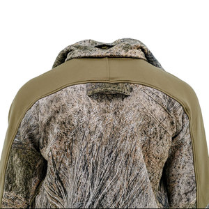 Custom Men's Duck Camo Heavyweight Hoodie <b>Canvas</b> <b>Waterproof</b> Breathable Camouflage Print Hunting Fishing Outdoor Rain Jacket - Product Image 4