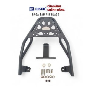 Porte-bagages arrière M-Biker Hond Air Blade en acier, design classique, accessoires pour moto - Product Image 3