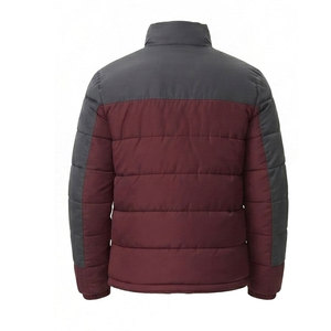 Chaqueta Informal Acolchada para Hombre, Chaqueta Cálida de Invierno con Acolchado Elegante, Cierre Completo, Cuello Alto, Prácticos Bolsillos Laterales - Product Image 6