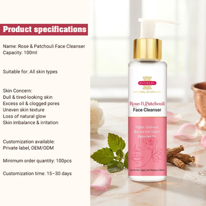 โฟมล้างหน้าคุณภาพเยี่ยม กลิ่นกุหลาบและพิมเสน ช่วยทำความสะอาดอย่างอ่อนโยน สำหรับการดูแลผิวประจำวัน มีจำหน่ายในปริมาณมาก - Product Image 4