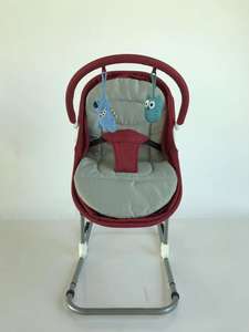 Nuevo diseño 4 en 1 con certificación EN, 4 posiciones de reclinación, altura ajustable, asiento clásico, para alimentar, jugar y dormir, moisés mecedor esencial para bebés. - Product Image 5