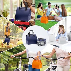 EcoBasket Reusable Grocery Tote <b>Collapsible</b> <b>Storage</b> Shopping Organizer Shopping Bag Vietnam OEM - Product Image 2