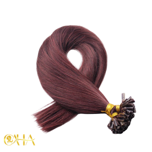 Extensions de cheveux naturels Remy vietnamiens I-Tip pour usage professionnel en salon, 100g, colorées, fixation Nano Ring, pointes doublement tirées, OEM ODM - Product Image 5