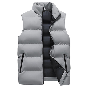 Anti Wrinkle High Quality <b>Men</b> puffer vest Latest Fashion Lightweight Comfortable Hot Selling puffer vest With Adjustable Price - Product Image 1