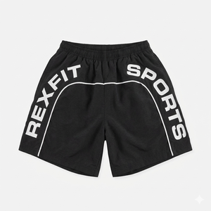 Shorts de sport légers pour hommes, en tissu de haute qualité, séchage rapide, taille élastique, confortables, imprimés, style fitness. - Product Image 1