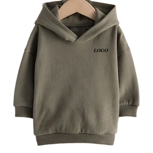 เสื้อฮู้ดดี้เด็กผู้ชายแบบสวมหัว ดีไซน์เนื้อผ้านุ่ม ราคาส่งถูกสำหรับผู้ซื้อจำนวนมาก คุณภาพเย็บปักถักร้อยสูง - Product Image 1