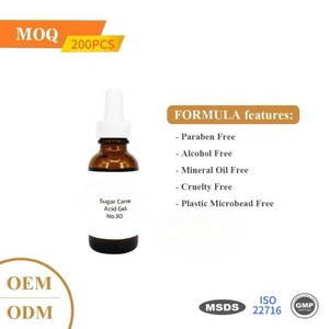 เซรั่มต่อต้านริ้วรอยสำหรับผิวหน้าและผิวกายเจลลอกผิว30% น้ำตาลน้ำอ้อยแอซู่สินค้าตรา - Product Image 6