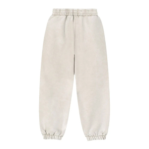 Pantalon de jogging personnalisé 350 GSM épais, taille mi-haute, avec revers, style streetwear décontracté, OEM - Product Image 2