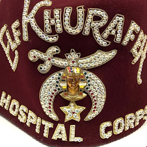 Soporte de Borla para Fez Masónico Shriners, Accesorio Metálico Personalizado para Sombrero Masónico, Adorno Ceremonial para Masones - Product Image 4