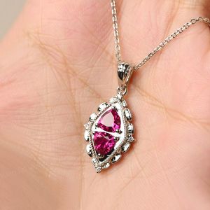 Custom Ruby Pendant Pendant Vintage Milgrain Sterling <b>Silver</b> Wedding Jewelry July Birthstone Pendant - Product Image 5