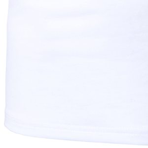 Camiseta Polo Blanca para Hombre con Manga Negra, Manga Corta, Tejida, Transpirable, Estilo Casual, MOQ Bajo, Camisetas Polo para Hombre - Product Image 5