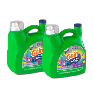 Lessive en poudre Gain Eco-Friendly Odor Defense 194 fl oz, parfum Super Fresh Blast, jetable pour 134 lavages, cuisine et salle de bain - Product Image 1