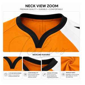 High Quality Rugby Uniform in Low Price Breathable Quick Dry Custom Logo Short Sleeves Sublimation Rugby Uniform - Product Image 5