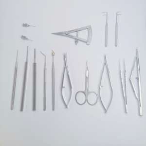 ชุดเครื่องมือผ่าตัดโรคต้อหินแบบใช้แรงดันมือ 12 ชิ้น ชุดผ่าตัดต้อหินแบบ Lasik โดย Dentavex - Product Image 5