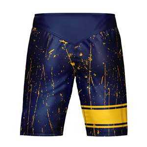 Shorts de MMA personnalisés en sublimation, design sur mesure, polyester/spandex, extensibles dans quatre directions, pour arts martiaux. - Product Image 2
