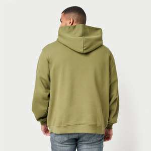 Sudadera con Capucha para Hombre, Diseño Personalizado con Bolsillo Estampado, Técnica Lavada para Uso Casual - Product Image 2