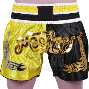 Pantalones Cortos de Kick Boxing para Hombre de Color Sólido, Fabricación en Fábrica, Diseña Tu Propio Producto - Product Image 5
