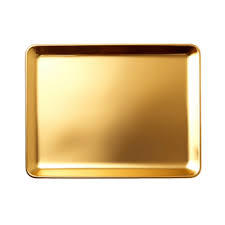 Plat de service carré en bronze artisanal KING, compatible lave-vaisselle - Product Image 4