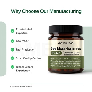Gomitas Veganas de Musgo Marino de Marca Privada OEM con Suplemento de Alga Marina y Raíz de Bardana - Product Image 4
