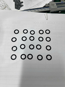 REDECO Factory Direct Molded <b>Silicone</b> Rubber <b>Gasket</b> Custom Industrial Sealing Ring High Temperature Resistant OEM ODM Black - Product Image 3