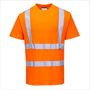 Camisetas de Alta Visibilidad, Ropa de Seguridad, Tejido de Malla Transpirable, Color Verde Lima, Manga Corta - Product Image 2