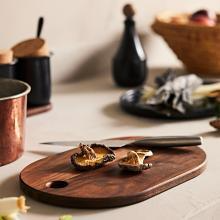 Planche de préparation en bois écologique de haute qualité, fabriquée à la main par les meilleurs artisans, pour fruits, légumes, pain, fromage, préparation quotidienne en cuisine - Product Image 4