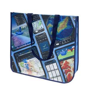 Sac fourre-tout personnalisé OEM/ODM en PP non tissé, non laminé, thermosoudé, avec poignée sérigraphiée, recyclable pour la promotion - Product Image 2