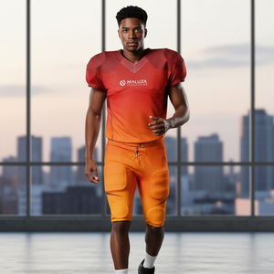 Uniforme de Fútbol Americano Personalizado, Tela Elástica de Secado Rápido, Camisetas Profesionales para el Día del Partido, Ropa Deportiva de Alto Rendimiento para Equipos - Product Image 6