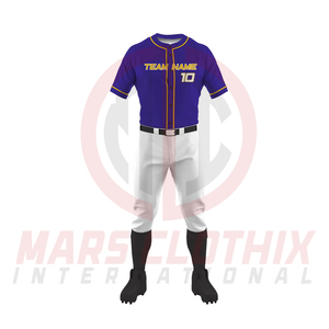 Uniforme de Béisbol de Alta Calidad para Hombre, Personalizable, en Venta - Product Image 2