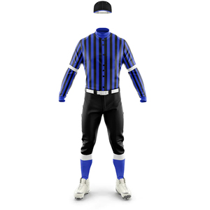 Ensemble d'uniformes de baseball et de softball personnalisés en polyester sublimé, maillots pour hommes personnalisables avec sangle réglable - Product Image 4