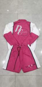Ensemble coupe-vent d'extérieur léger, respirant et imperméable, veste et short unisexes pour le jogging, la randonnée et les sports - Product Image 3