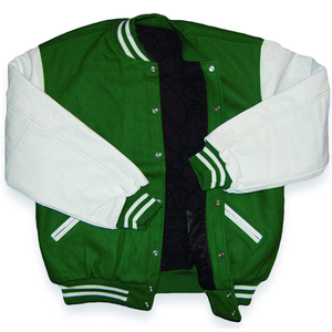 <b>Men</b> Fashion Varsity <b>Jacket</b> Causal Regular Fit Baseball Varsity <b>Jackets</b> Oem Custom 2025 Top Quality Wool <b>Leather</b> Varsity <b>Jackets</b> - Product Image 4