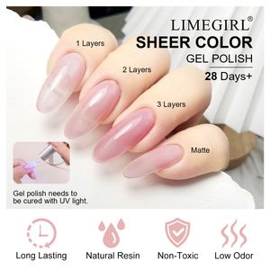 LIMEGIRL Set di Smalti Gel Glitter Rossi Borgogna e Verde Scuro Edizione Limitata Multicolore Invernale per Unghie Artificiali - Product Image 5