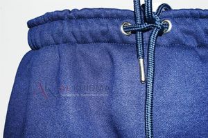 Pantalon de jogging léger et respirant 100 % coton bleu marine pour homme, avec taille élastique, idéal pour le sport, la course, la randonnée et les voyages - Product Image 3