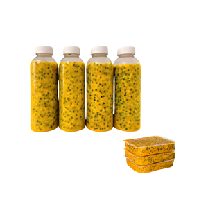 Top Notch Quality Low Price Top Selling IQF Frozen Passion Fruit Without <b>Seeds</b> <b>Packed</b> 10kg Plastic Bag - Product Image 1