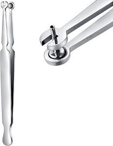Pince de pose de bijoux en acier chirurgical pour un placement précis des bijoux – Outil de piercing pour le nez, les lèvres, les oreilles et le nombril - Product Image 6
