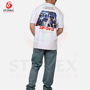 เสื้อยืดดีไซน์เรียบง่ายแบบใหม่ เสื้อยืดเปล่าสำหรับผู้ชาย เสื้อผ้าสั่งทำพิเศษ เสื้อยืดโอเวอร์ไซส์ มีหลายสี - Product Image 6