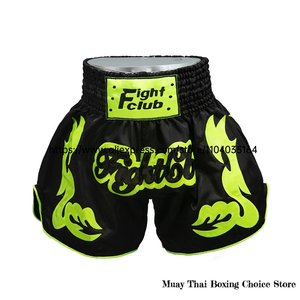 Pantalones Cortos de Muay Thai con Bordado Tailandés, Pantalones de Boxeo para Hombres, Mujeres y Niños, Ropa de Satén para MMA, Gimnasio, Grappling, Lucha en Jaula, Kickboxing - Product Image 5