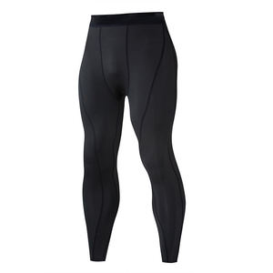 Pantalon long élastique de haute qualité pour hommes Leggings de compression respirants pour le sport - Product Image 2