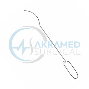 Introducteur de cathéter Guyon 2 mm courbé 37 cm, instrument chirurgical d'urologie en acier inoxydable, dispositif médical certifié CE - Product Image 6