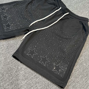 Latest Arrival Custom Men's Acid Wash Short Set New Fashion Summer Printed Gym Running Shorts Wholesale Shorts for Sale 2026 - Product Image 3