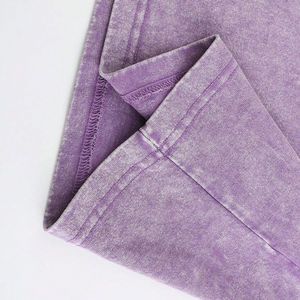 Camiseta de Verano Extra Grande con Lavado Ácido Personalizada para Hombre y Mujer, Opciones de Marca Privada, Diseño Vintage de Manga Corta, Patrón Sólido, Larga - Product Image 3