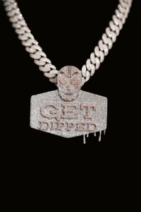 Mens 925 Silver Moissanite Pendant Luxury Statement Jewellery Necklace for Men Party Wear <b>Gift</b> - Product Image 6