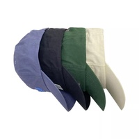 Casquette unisexe en toile de denim et velours côtelé personnalisée avec broderie 3D de personnage, logo imperméable, sport, extérieur, 100% coton, non structurée