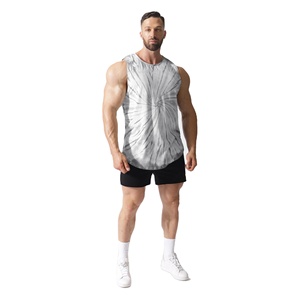 Camiseta sin mangas Color sólido Verano Sin mangas Fitness Chaleco 100% Algodón Camiseta de entrenamiento Fitness Tank Top Hombres - Product Image 4